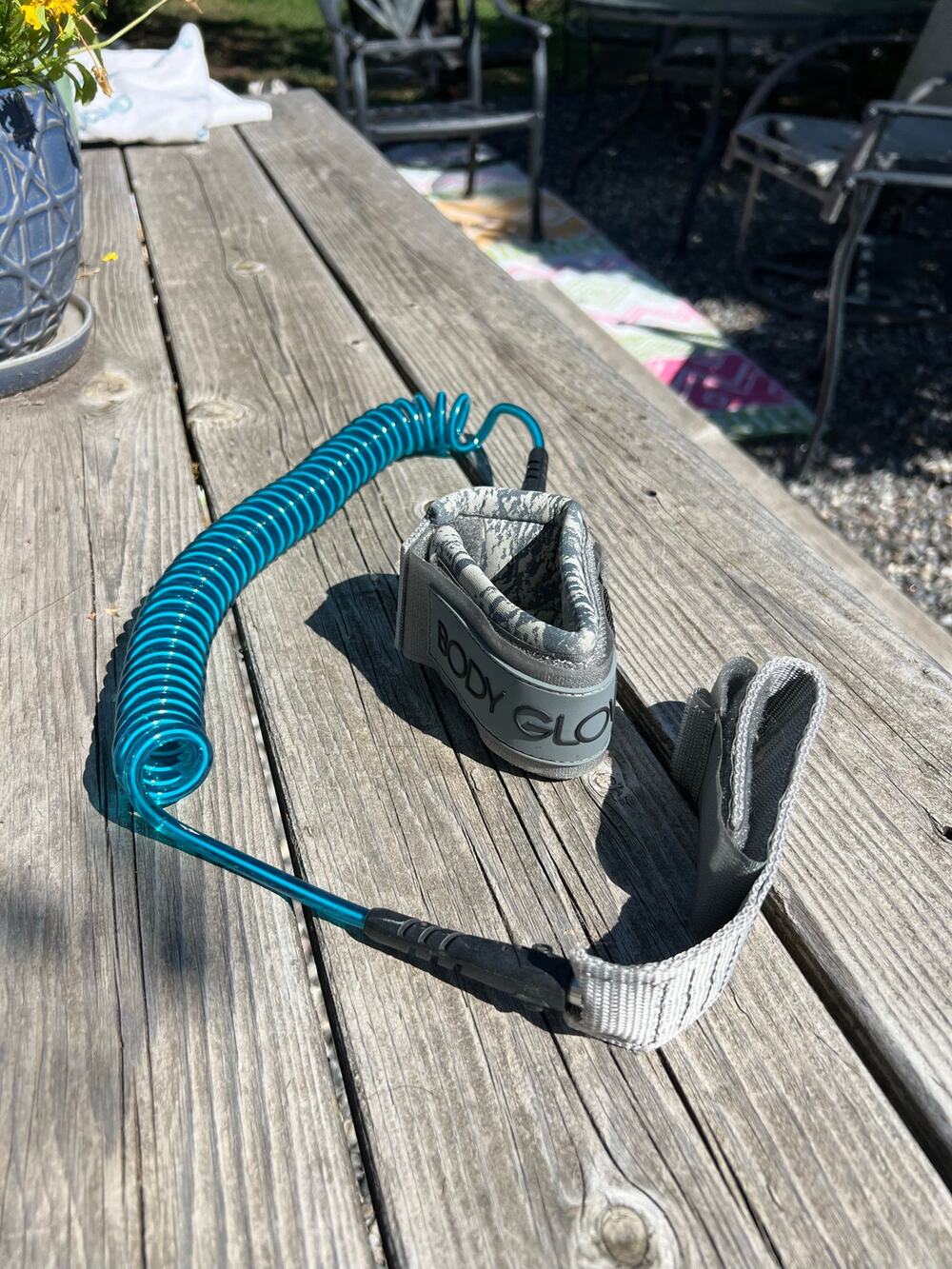 Body Glove SUP stand up paddleboard & surfboard surf tether leash 10'